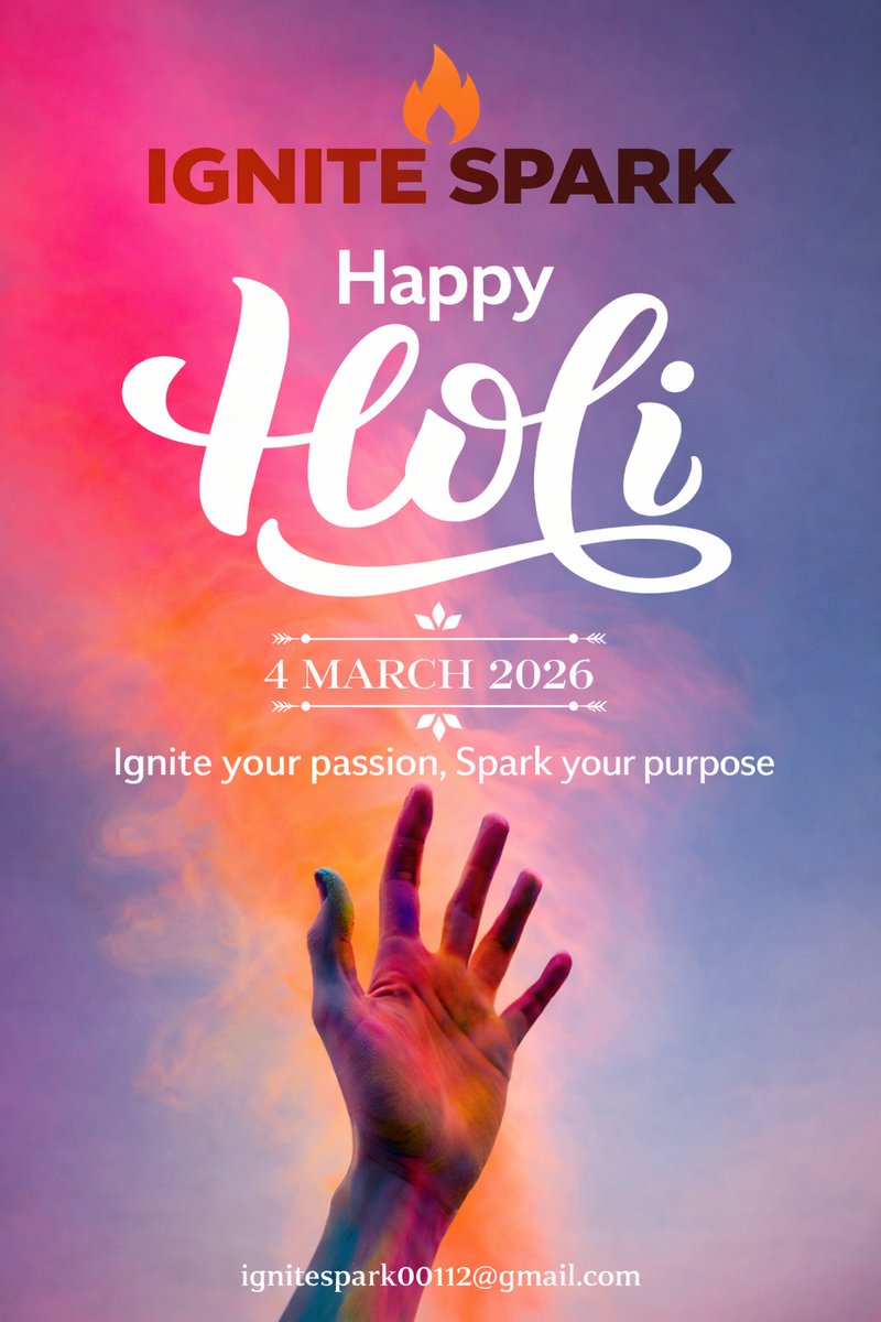 IgniteSpark0011's tweet photo. Happy Holi 🫟 

#ignitespark https://t.co/nqiZjHV5wh