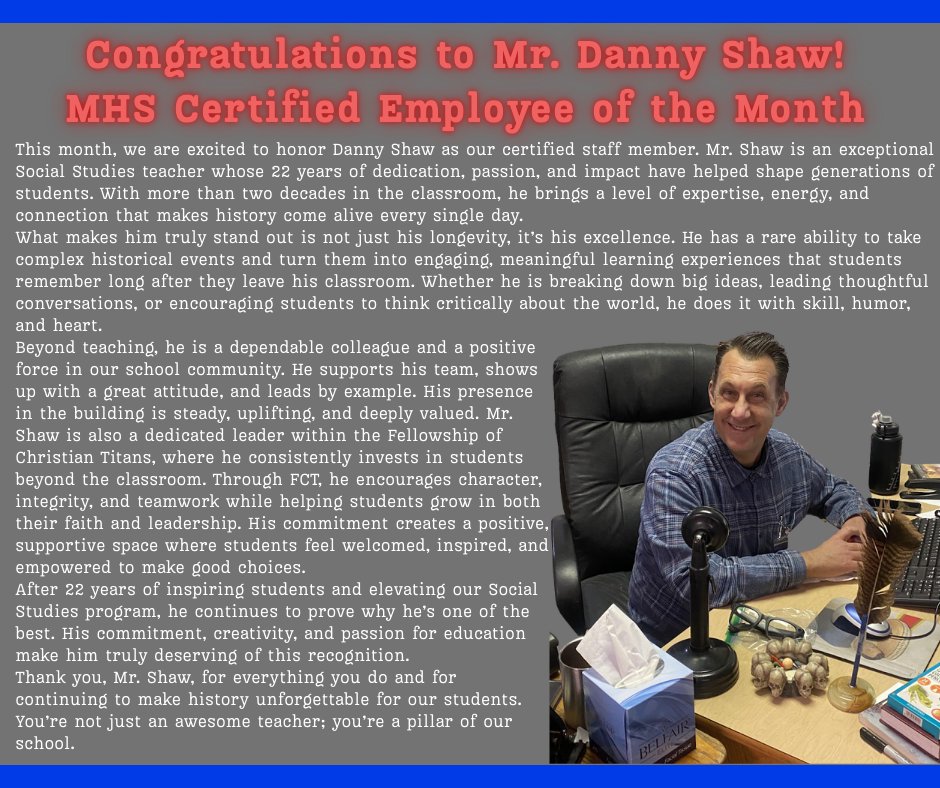 McDowell High School tweet media