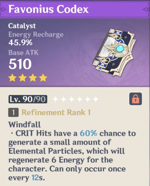 incredibly random thought but luna is so compatible with favonius codex