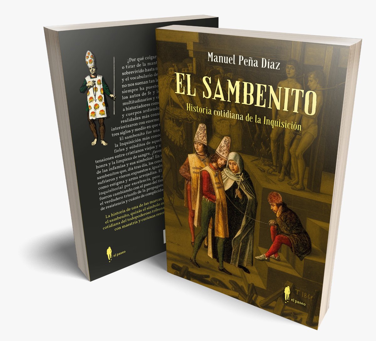 DavidGRomero_'s tweet photo. Que este librazo pueda parecer actual da que pensar... Gracias a Manuel Peña por este estudio sobre el sambenito y la cara más cotidiana de la Inquisición. Leer sobre Inquisición siempre es sanador. Combate urticarias de pensamiento. Pronto desde @paseoeditorial en librerías... https://t.co/AJcDJENIxF