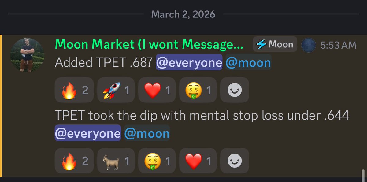 Moon Market Discord tweet media