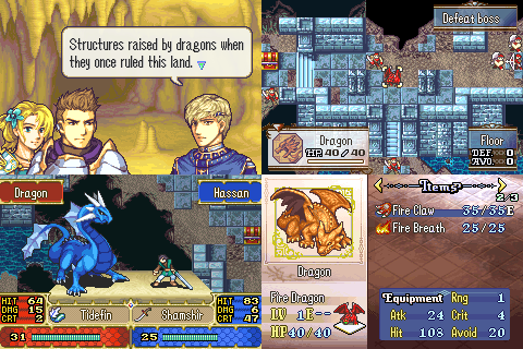 In chapter 9 you will meet mighty foes. These dragons are no joke to face. You better recruit some new friends to help you out! 
#fireemblem #fangame #romhack #showcase