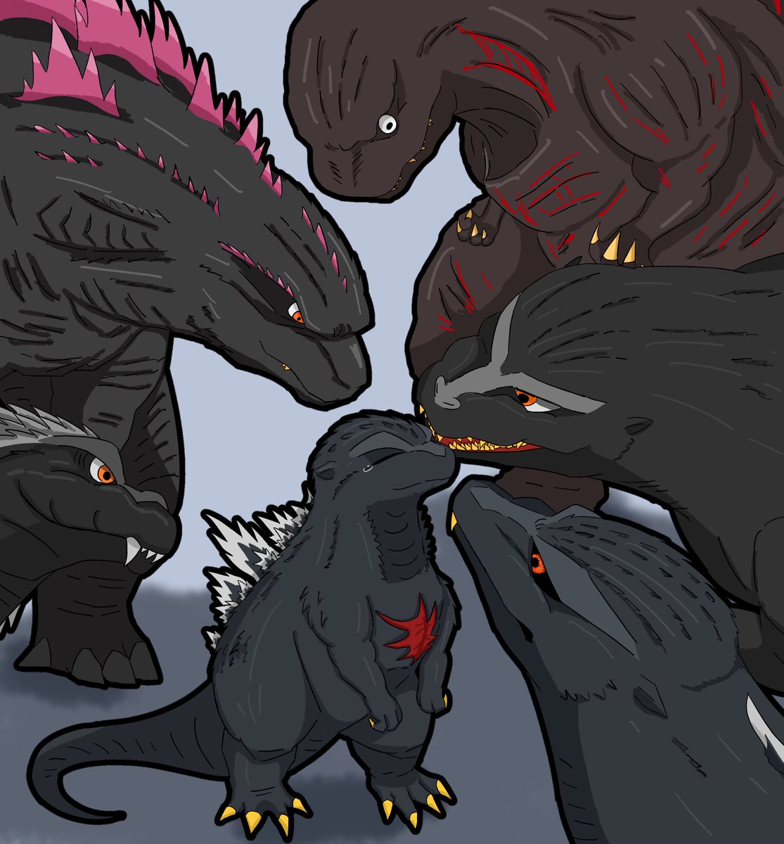 愛され機龍ゴジ
 #ゴジラ  #Godzilla