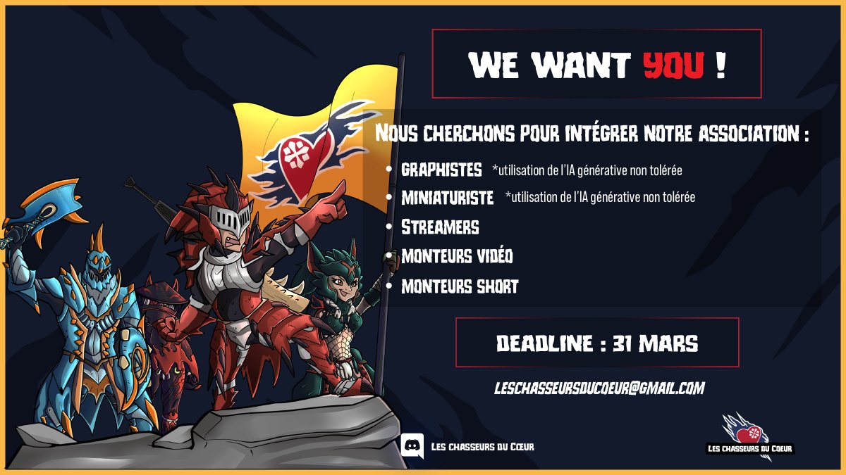 Les Chasseurs Du Cœur tweet media