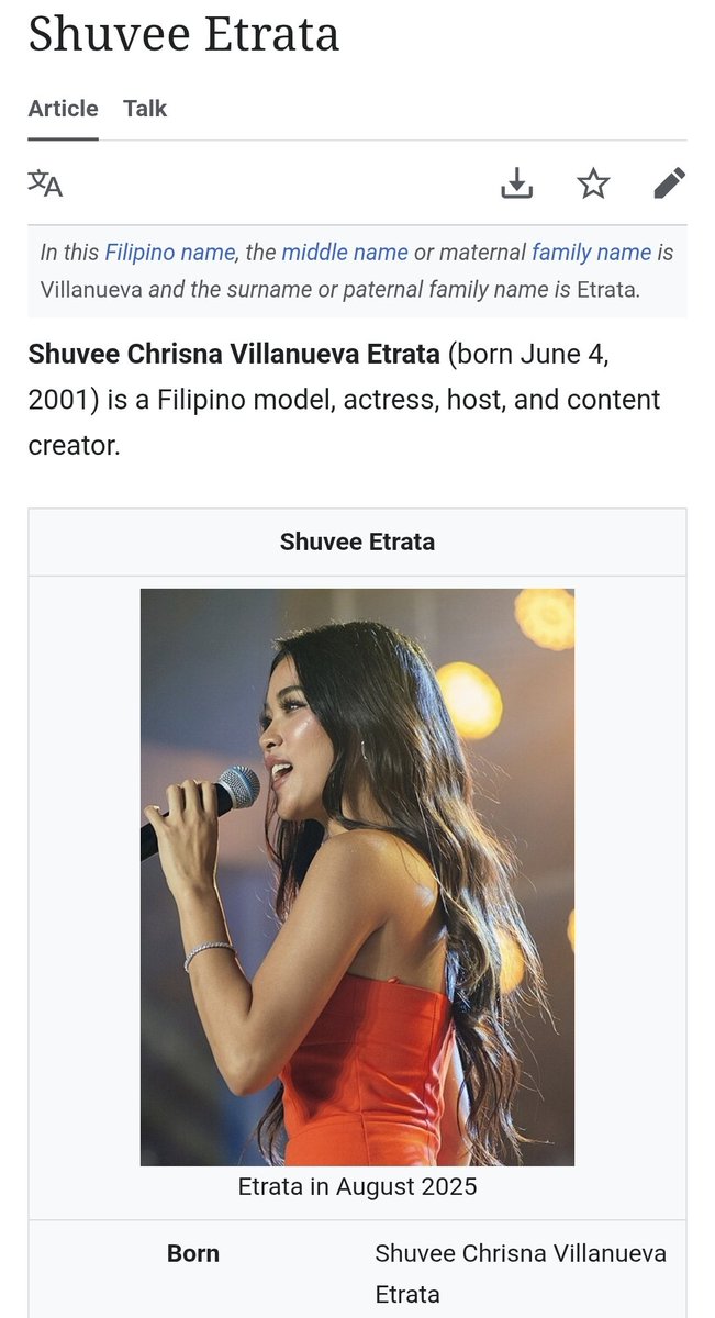Guyssss

Ang ganda ng ginamit nilang pic ni Shuvee sa wikipedia nya