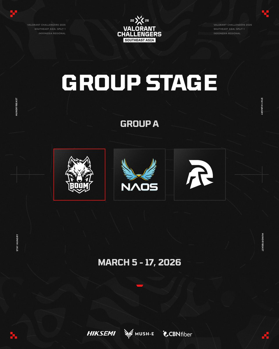 BOOM Esports tweet media