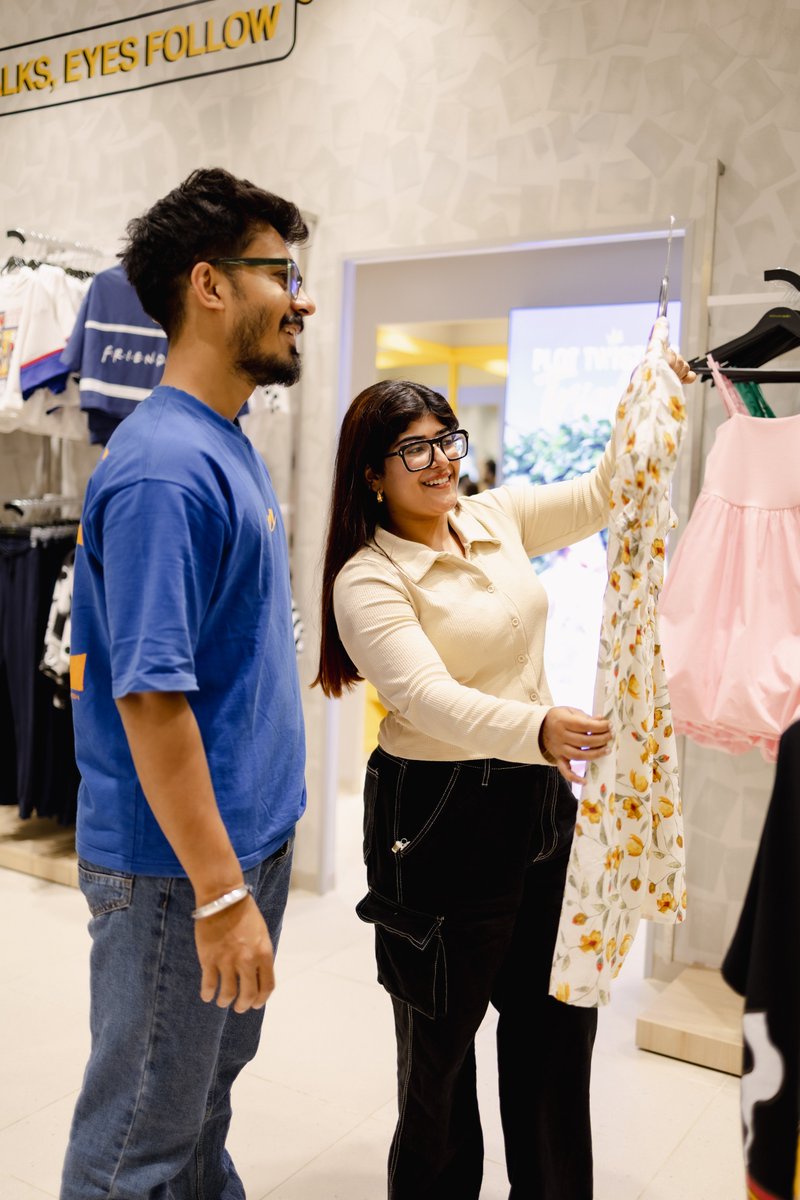 bewakoof's tweet photo. Not just clothes; but main character moments only at the new Galleria Mall, Yelahankha, Bengaluru. 🎉
From bold fits, loud statements to zero filters. ✨
#storeopening #happycustomer #fyp #newstore #bewakoofstores https://t.co/lpdKLz1POR
