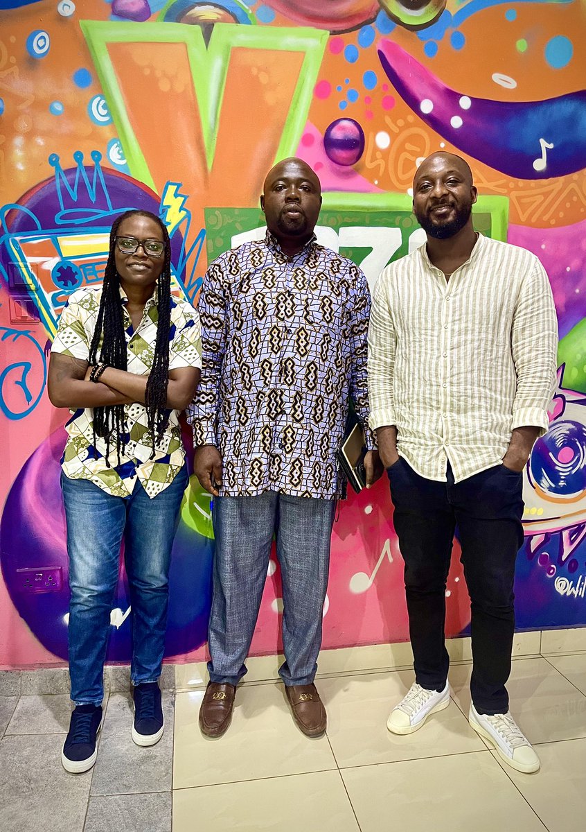 Y1079FM's tweet photo. Today in a sit down with @erskinewhyte on the #mydmorningradioshow, an enlightening journey through the history of #ghanaโs #highlife has officially begun, having @djkessgh and historiographer @LabiKoi for the premiere conversation. This yearโs #madeinghana month promises to be exciting musically.
#yfmghana