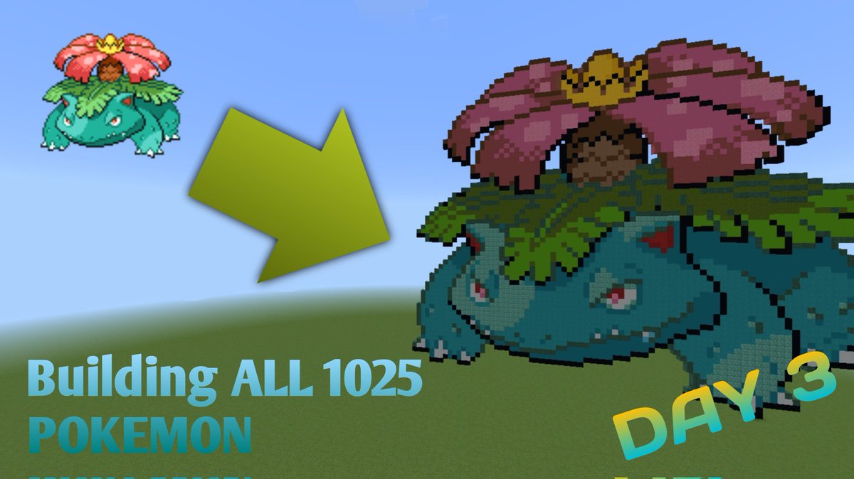 NotTheDTG's tweet photo. Bulbasaur | Ivysaur | Venusaur https://t.co/hJirSeh7jO