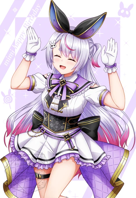 みみたやハッピーバースデー! 誕生日3Dライブでまたフェス衣装のみみたや見れるの楽しみ! #兎咲ミミ生誕祭2026 #ミミ画