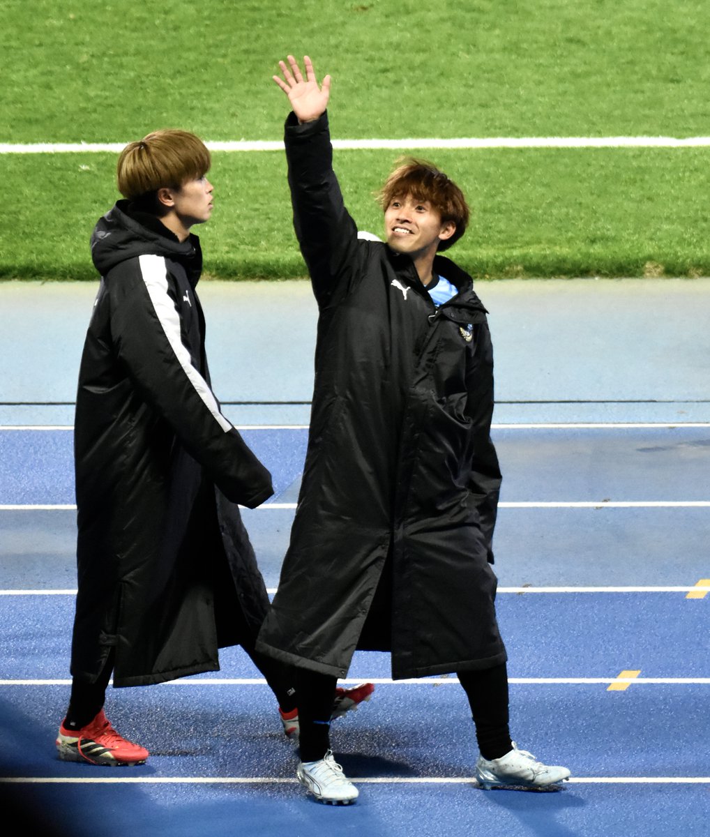 笑顔で手を振る 2026.3.1 #橘田健人 選手 #スベンドブローダーセン