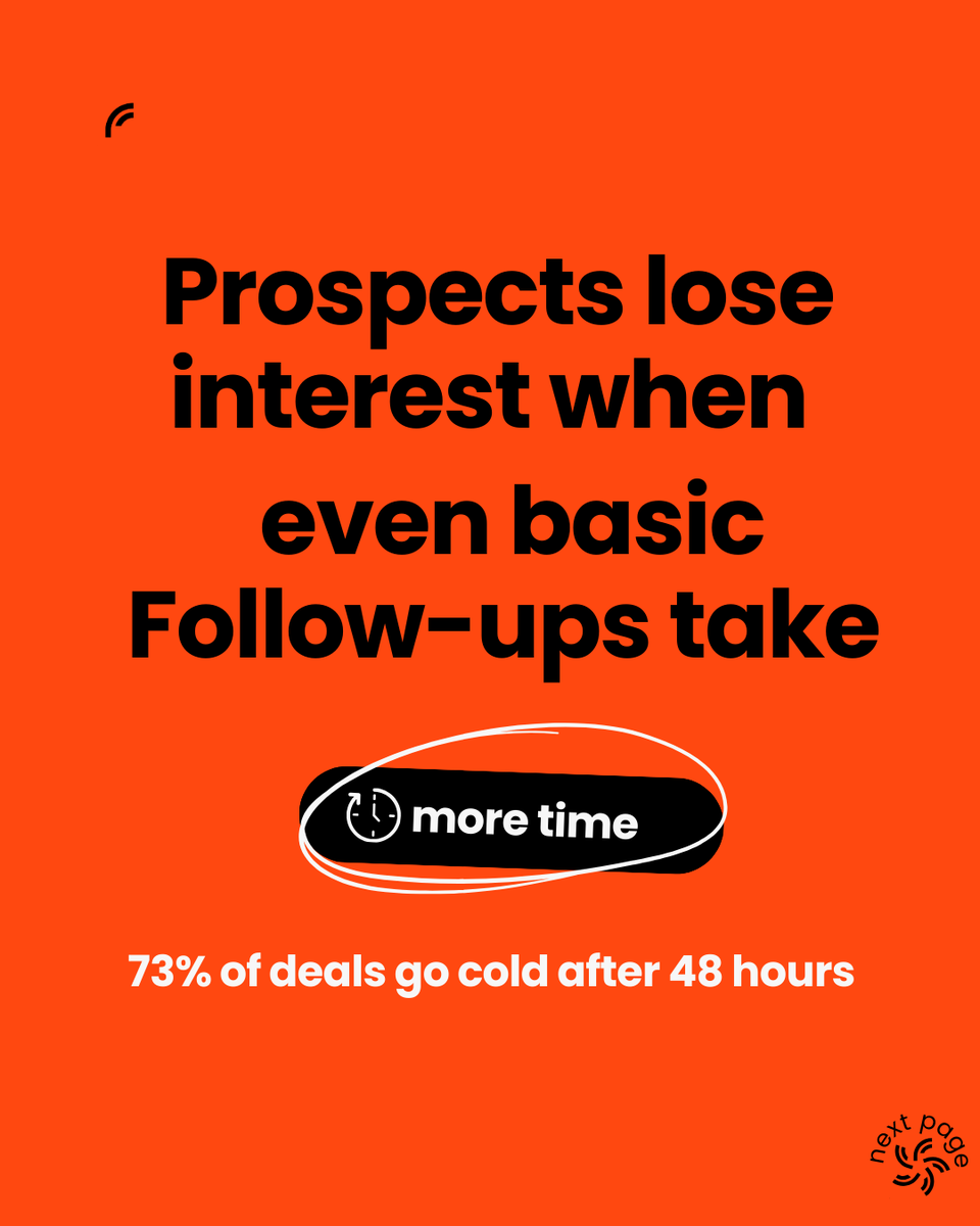 FernorAI's tweet photo. Follow-ups delayed = prospects ice cold. SDRs forget? Human. Revenue gone. Inconsistency in convos = lost deals.
What if AI handled it 24/7, human-like? 👀
Stop bleeding revenue. DM if you're tired of watching deals disappear.
#sales #AI #leadsgonecold #revenue #salesautomation https://t.co/B1e99Eayie