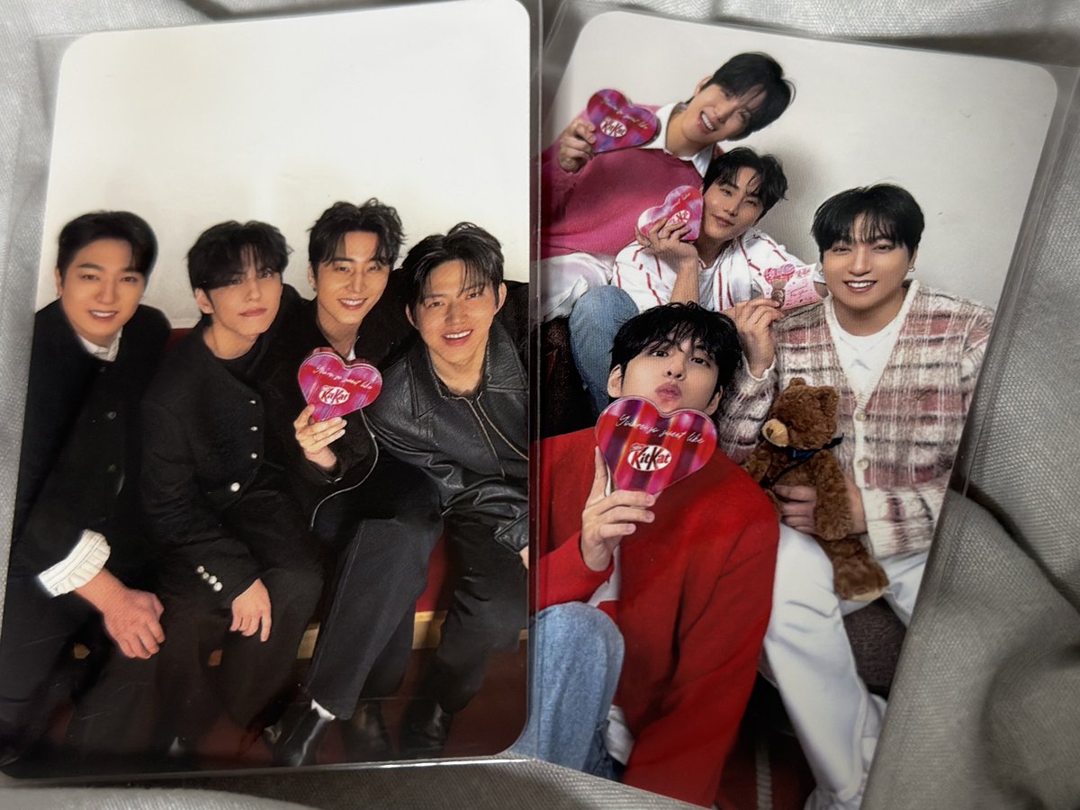 #RT이벤트 
킷캣 단체 포카
🐻rt만 해주세요
🦊3/10일 당발
🐰각각 한분씩 총 두분 
🐶많관부🙌🏻