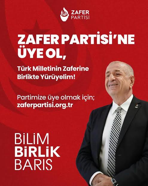 Üye ol, Türk Milletinin Sesi ol.