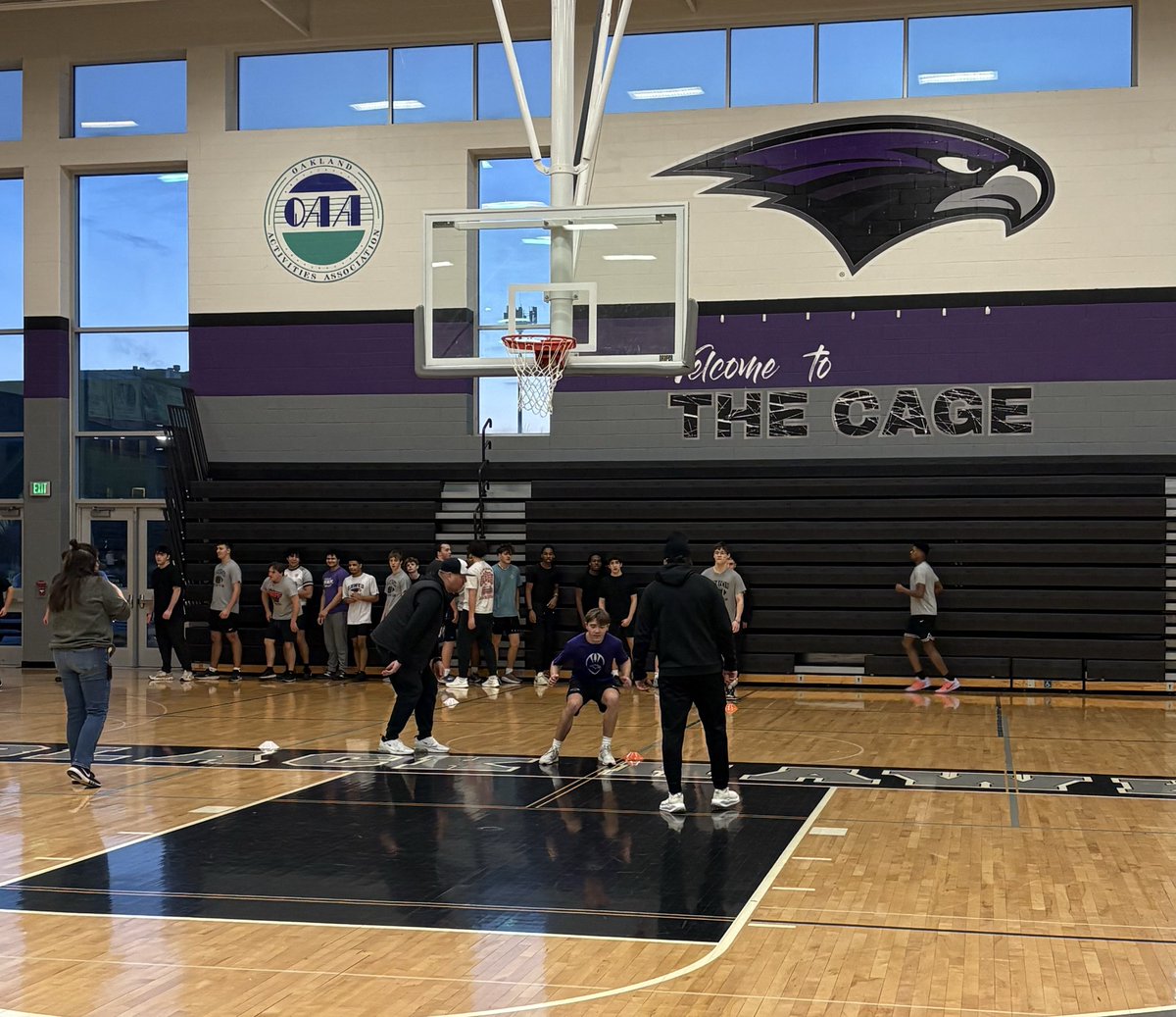 BlackHawksFBall's tweet photo. Great first day of Week of Champions!  80 players working hard before school.  Let’s be even better tomorrow. https://t.co/s2rQ80ZjjJ