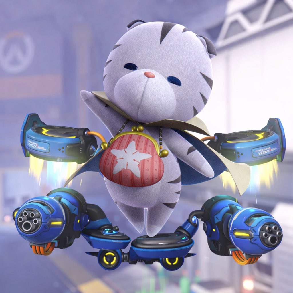 Idea for Kingdom Hearts x Overwatch collab, behold Jetpack Chirithy: