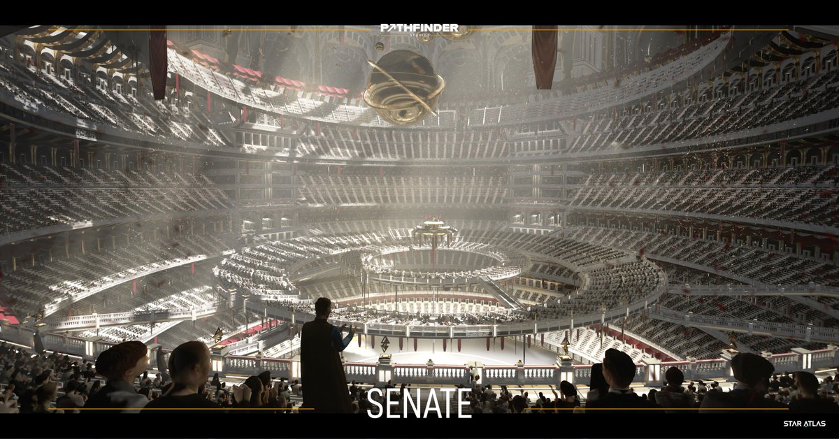 PathfinderArts's tweet photo. Today we're following up with the "Senate" concept art from the Counsil of Peace by Jort van Welbergen
 
Need some classically grand interior designs for your project? DM us or sent us an email! We'd love to help find your path to visual success! https://t.co/H0amyVe5fx