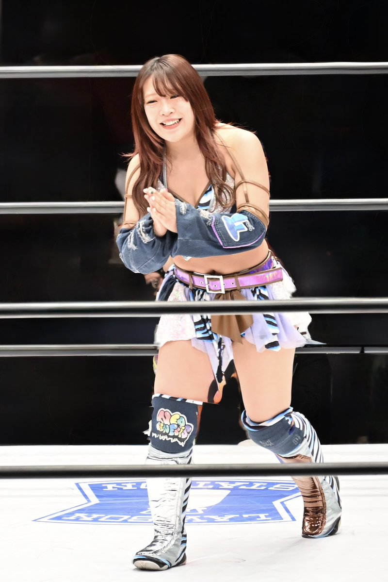 katsuya_n350's tweet image. 2026年2月28日 後楽園ホール
STARDOM in KORAKUEN 2026 Feb.

「もう１回」コールに感謝🙏
#AZM
#STARDOM