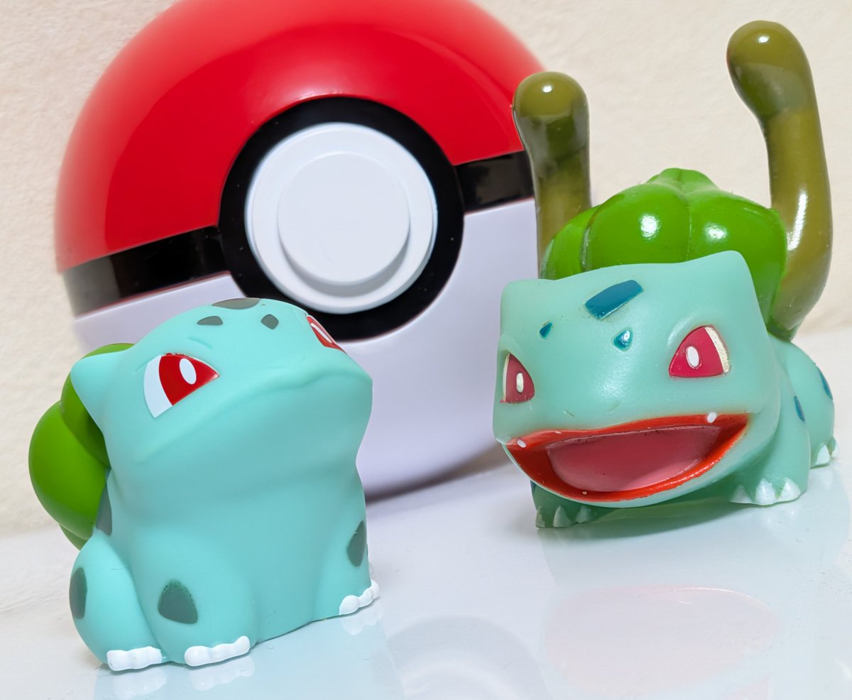 最新とFRLG時代のフシギダネ 同じダネちゃんでもそれぞれの良さが