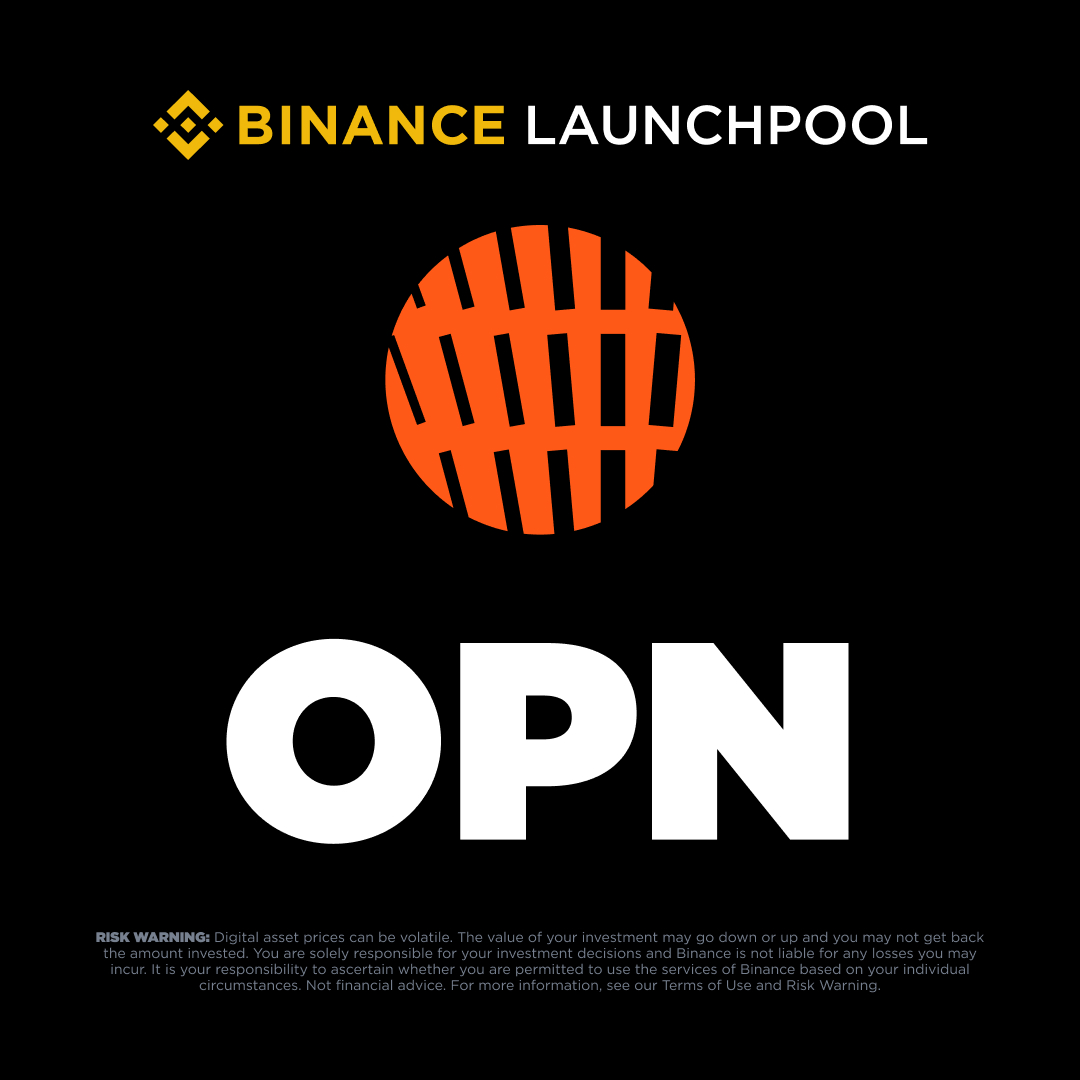 binance's tweet photo. Introducing @opinionlabsxyz on Binance Launchpool! 

Farm $OPN by Locking BNB, USDC, U, and USD1

More information 👉 https://t.co/OFzCfDXiC0 https://t.co/NTRBRW9f1J