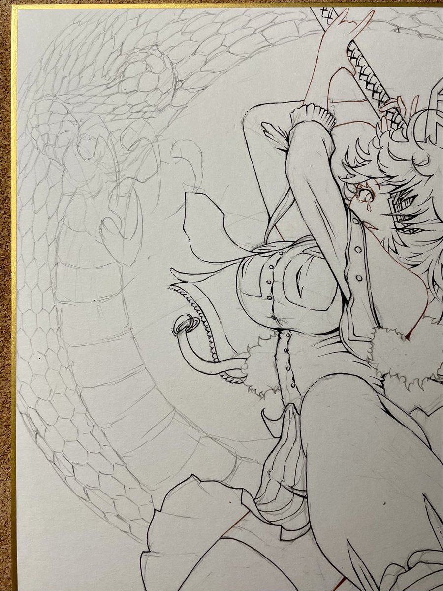 描いてました✏️✏️✏️

今日は背景の下がき。
めんどくさいものを描き始めてしまいました。。。 