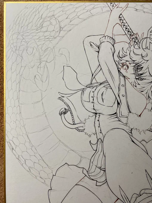 描いてました✏️✏️✏️

今日は背景の下がき。
めんどくさいものを描き始めてしまいました。。。 