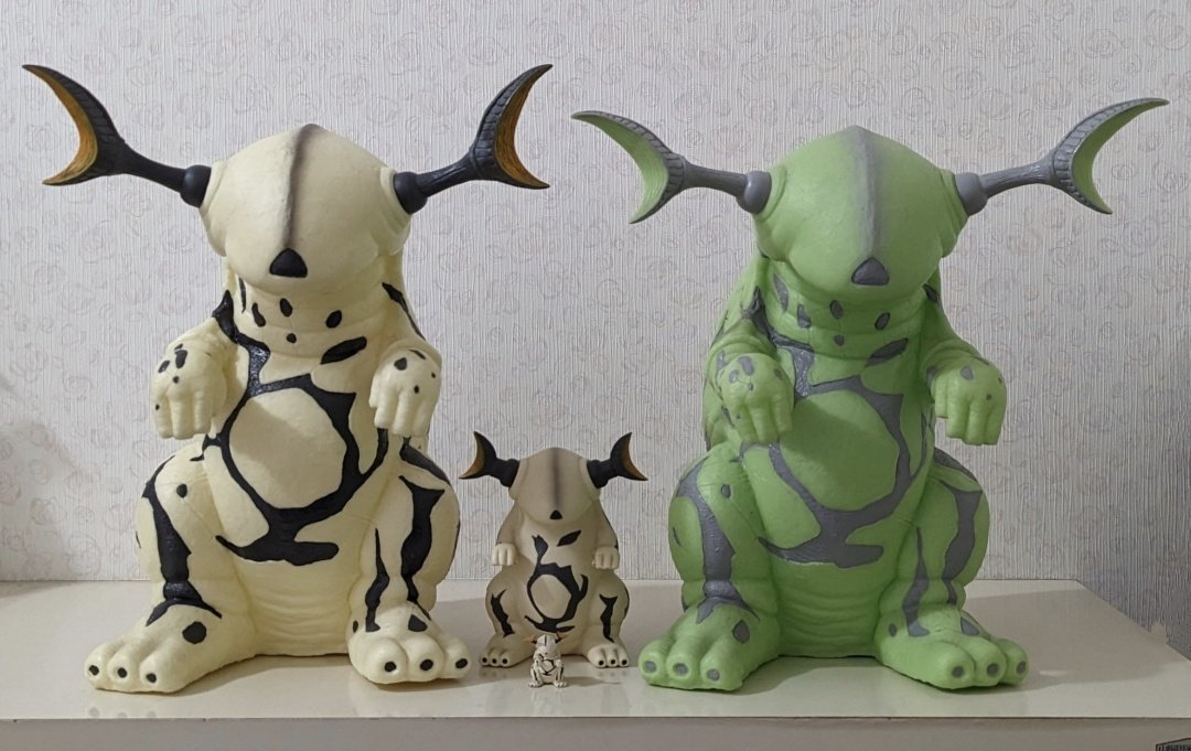 メビウス20周年でリムエレキングがソフビ出るということで