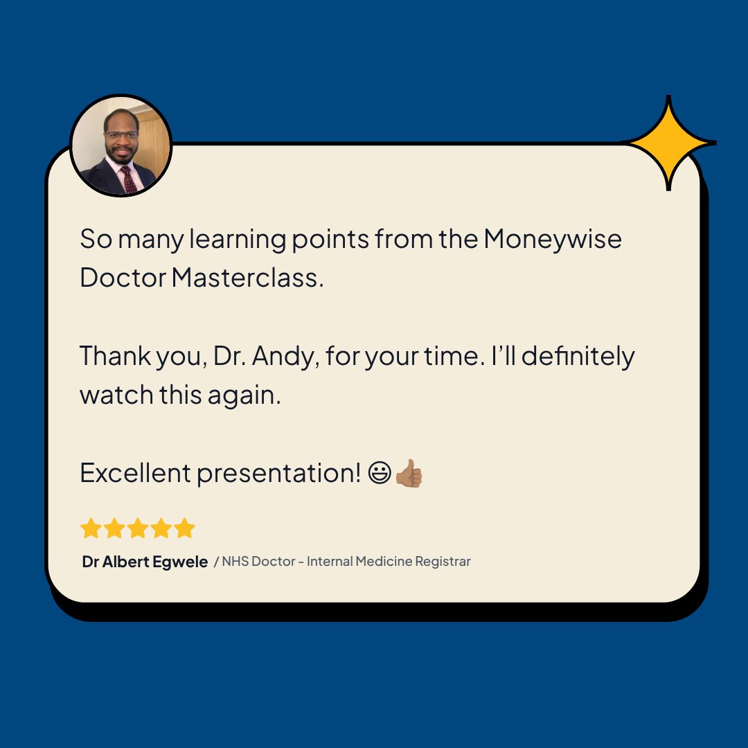 ndegwim's tweet photo. Every time we run a Moneywise Doctor Masterclass, the feedback is humbling.

Doctors tell us they finally understand:

• How to invest without overcomplicating it
• How to use pensions and ISAs properly
• How to avoid the 60% tax trap
• How to build wealth without hype

One consultant recently said,
“I wish I understood this 10 years ago.”

That’s why we keep running these sessions.

Clear. Structured. Practical.
No jargon. No noise. Just systems that work.

If you’ve been meaning to sort your finances properly, this is a good place to start.

🎟 Get a Free Ticket to my Tax-Efficient Investing Masterclass
📅 Saturday 7th March 2026
🕥 10:30AM GMT

https://t.co/QHI3eQLfdi

See you there.