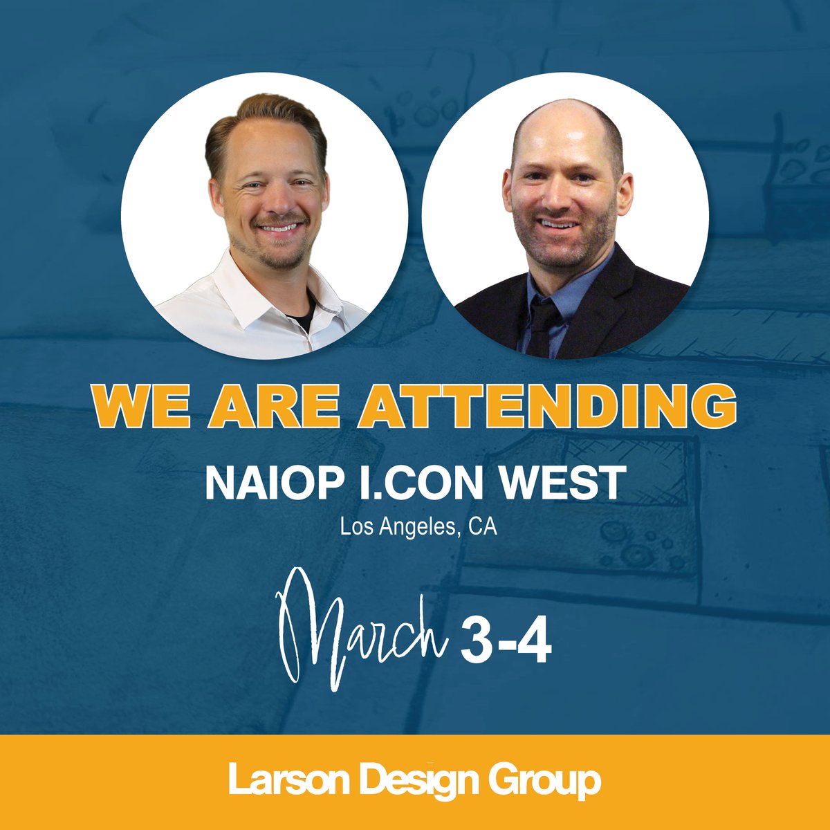 LDG is headed to I.CON West!

Nick Griggs and Ben Foth will be attending the conference March 3–4 at the InterContinental Los Angeles Downtown. 

See you in LA! Learn more: ow.ly/8hX350Y7Jjl