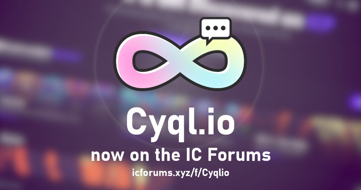 IC Forums tweet media