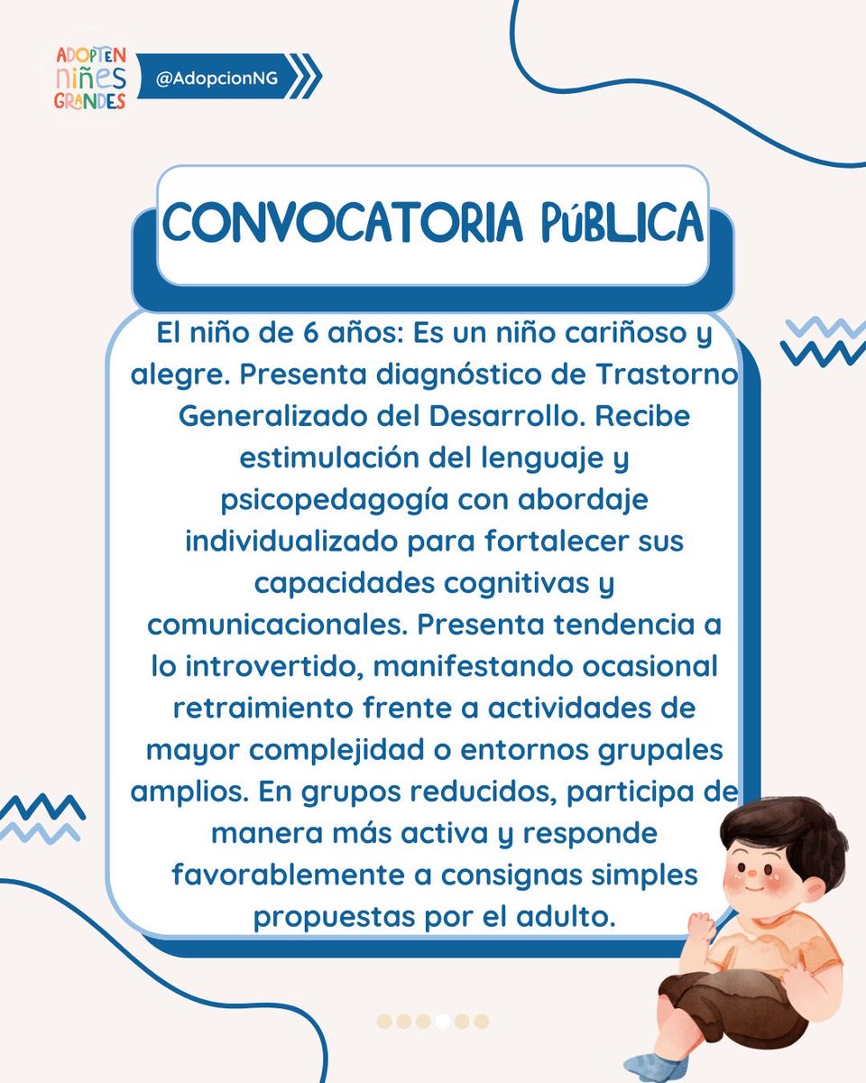 #AdoptenNiñesGrandes tweet media