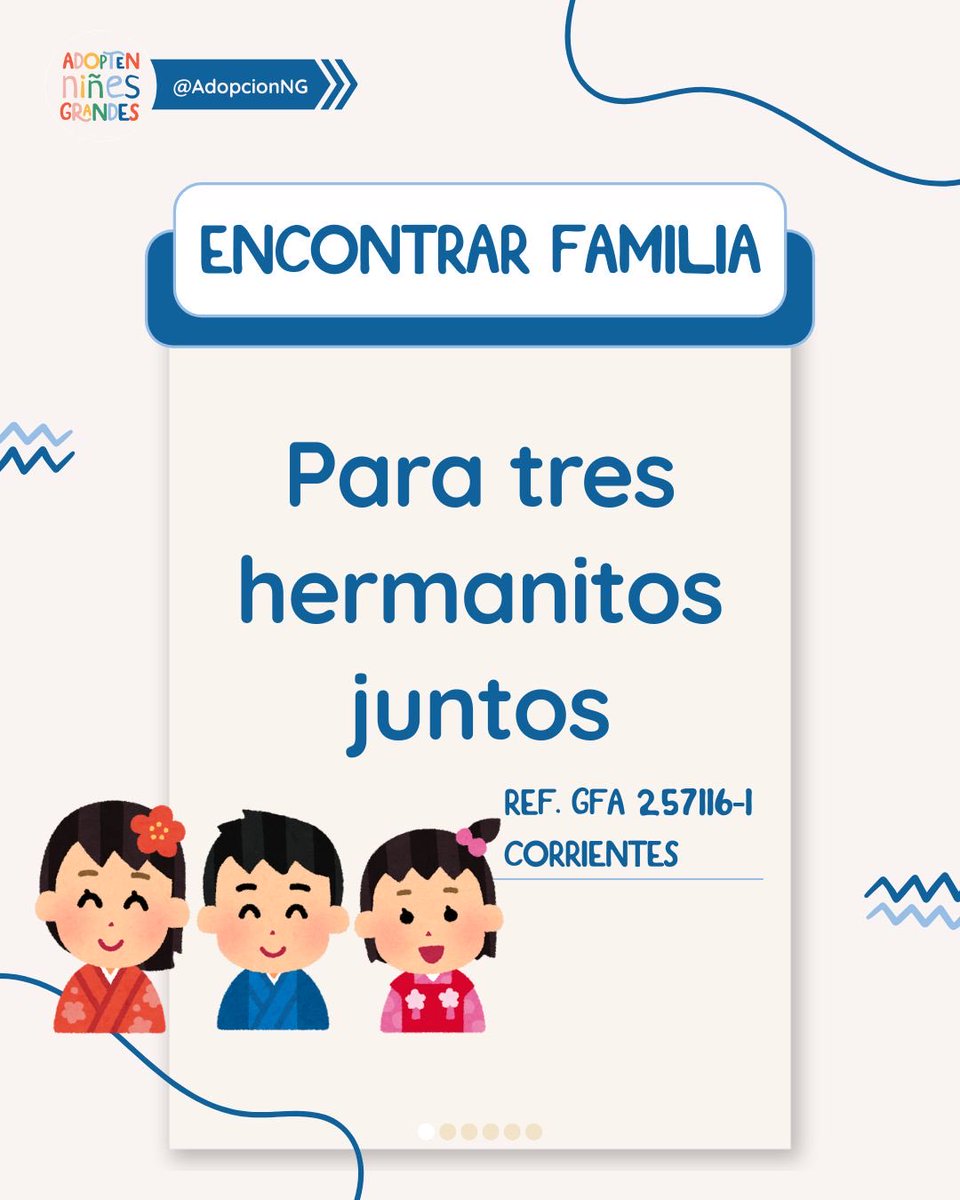 #AdoptenNiñesGrandes tweet media