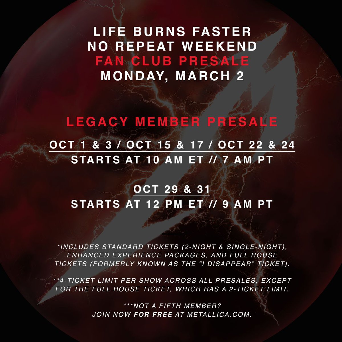 Metallica tweet media