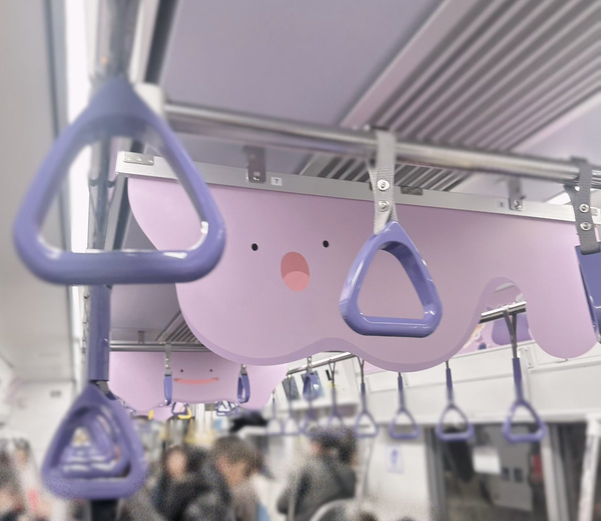 akiaki_o9's tweet photo. 半蔵モン線にのれた( ･࿀･  )🚃💜.ᐟ.ᐟ https://t.co/jMV8uV6fuR