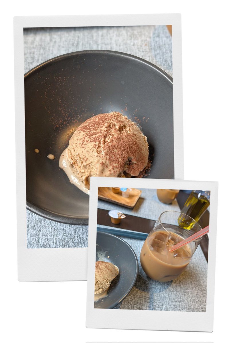 こんばんは🌙
もう夜ですが．．

本日の傍聴あとのお昼。。
『 Moridini 』さん
🍝すごく美味しかったです
また、行きたいです☺️

アイスコーヒー、飲んでから写真を撮ってないことに気がついて飲みかけで．．
すみません😅