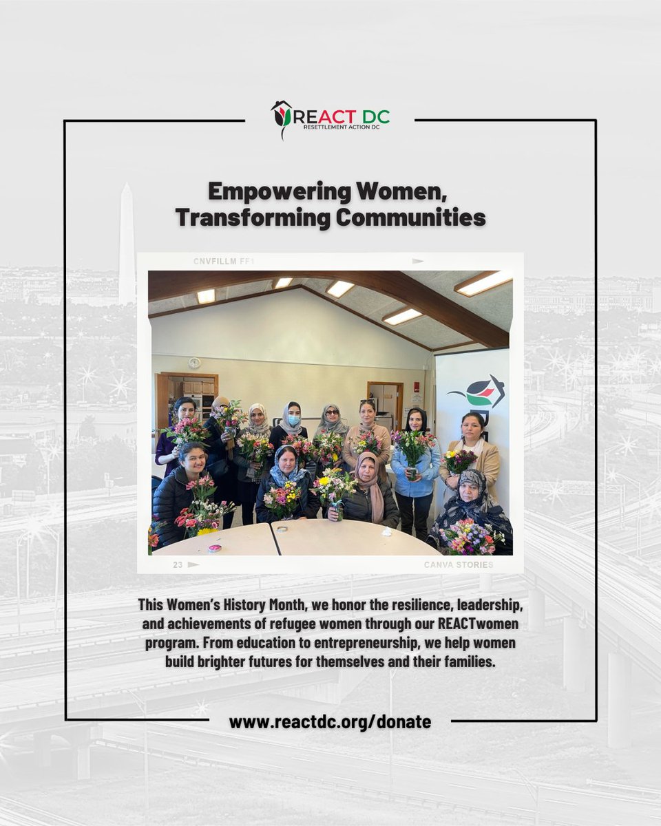 REACT DC tweet media