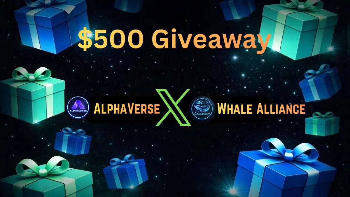 🎁 AlphaVerse GIVEAWAY TIME!

To celebrate, we’re giving away 500 $USDC 🎁

1️⃣ Like &amp; Repost the announcement below
2️⃣ Tag 3 frens
3️⃣ Follow 
<a href="/alphaversecom/">Alpha Verse</a> &amp; <a href="/Fatima_Akter_/">Fatima Akter Farin</a>

Winner announced in 48h.