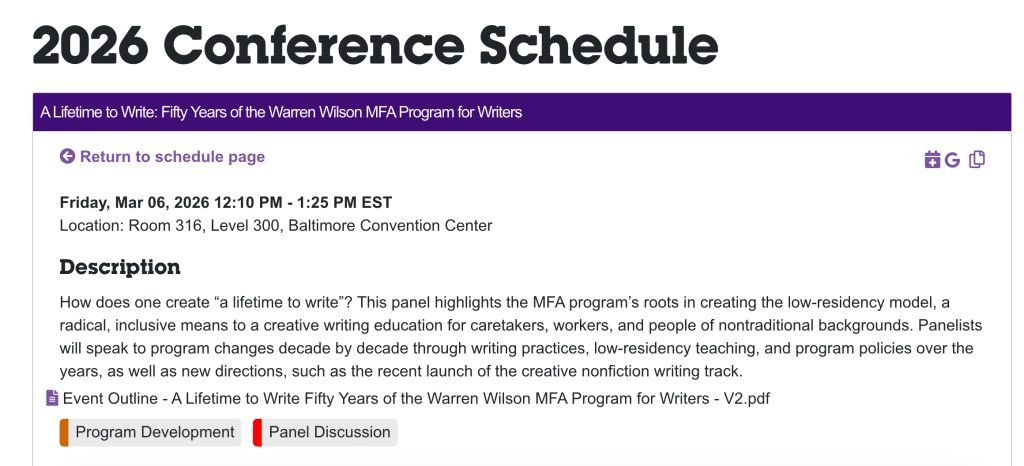 Warren Wilson MFA tweet media