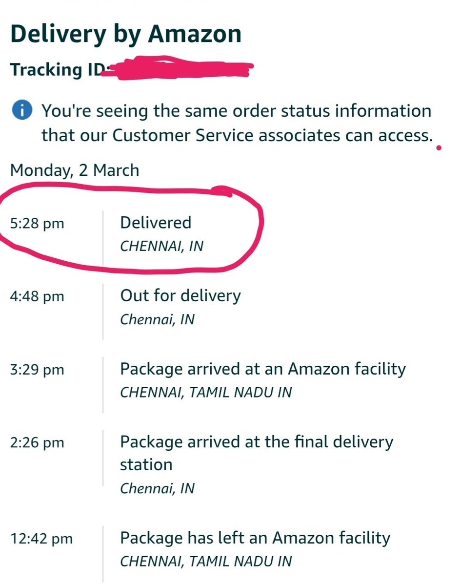 Bsmn99's tweet photo. Dear @amazonIN it's high time to put OTP in all the delivery orders, often I get status as delivered but actually no delivery is attempted, is this a hide and seek game? Should I search all your unknown hubs nearby my house? #amazondelivery #notdelivered #EcommerceScam https://t.co/uDlinxxkFd