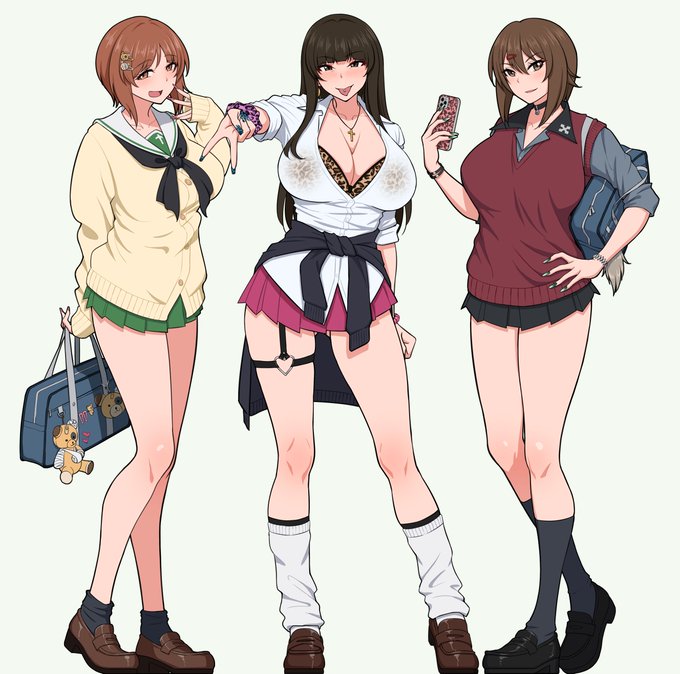 西住家バリギャル三姉妹 