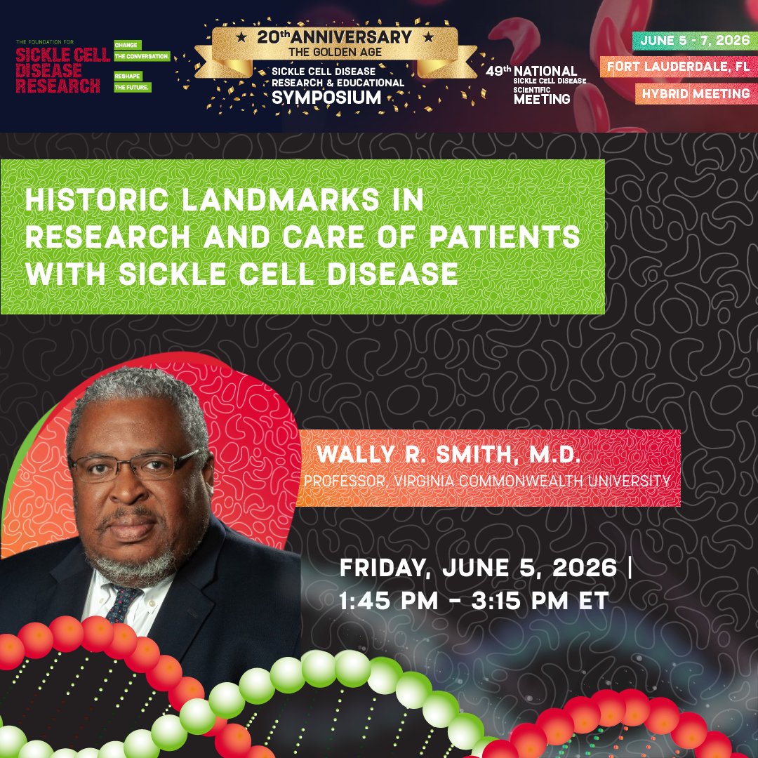 FSCDR Foundation for Sickle Cell Disease Research tweet media