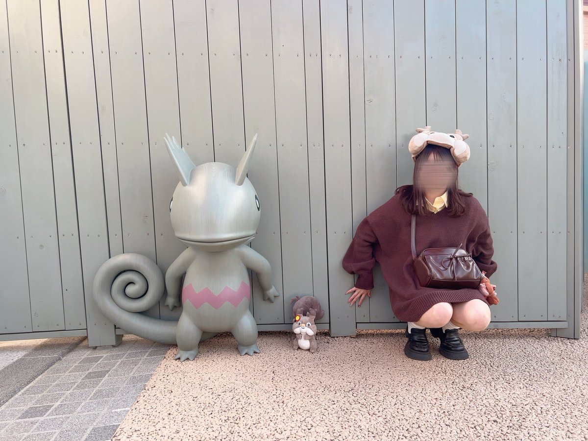 カイリューちゃん ポケパークで大好きなリザードン、カイリューとも撮れて大満足すぎる