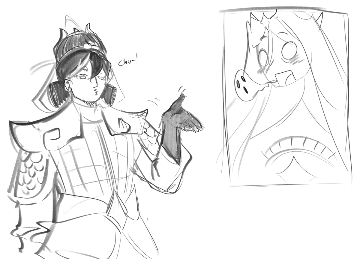 #crkscatteredfates #stormcacao SO OOC BUT IDONTCARRRRRR i wanted to draw them,,,,,,,,,, darkroulade? generalemperor??????????????