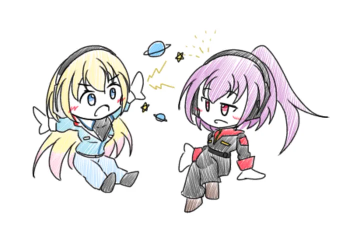 あーんばーるさーん 白いアーンヴァル 黒いアーンヴァル