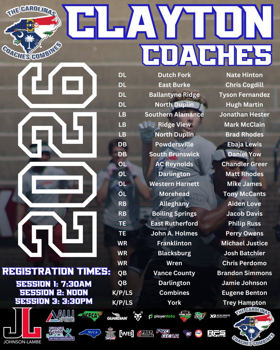 Carolinas Coaches Combine tweet media