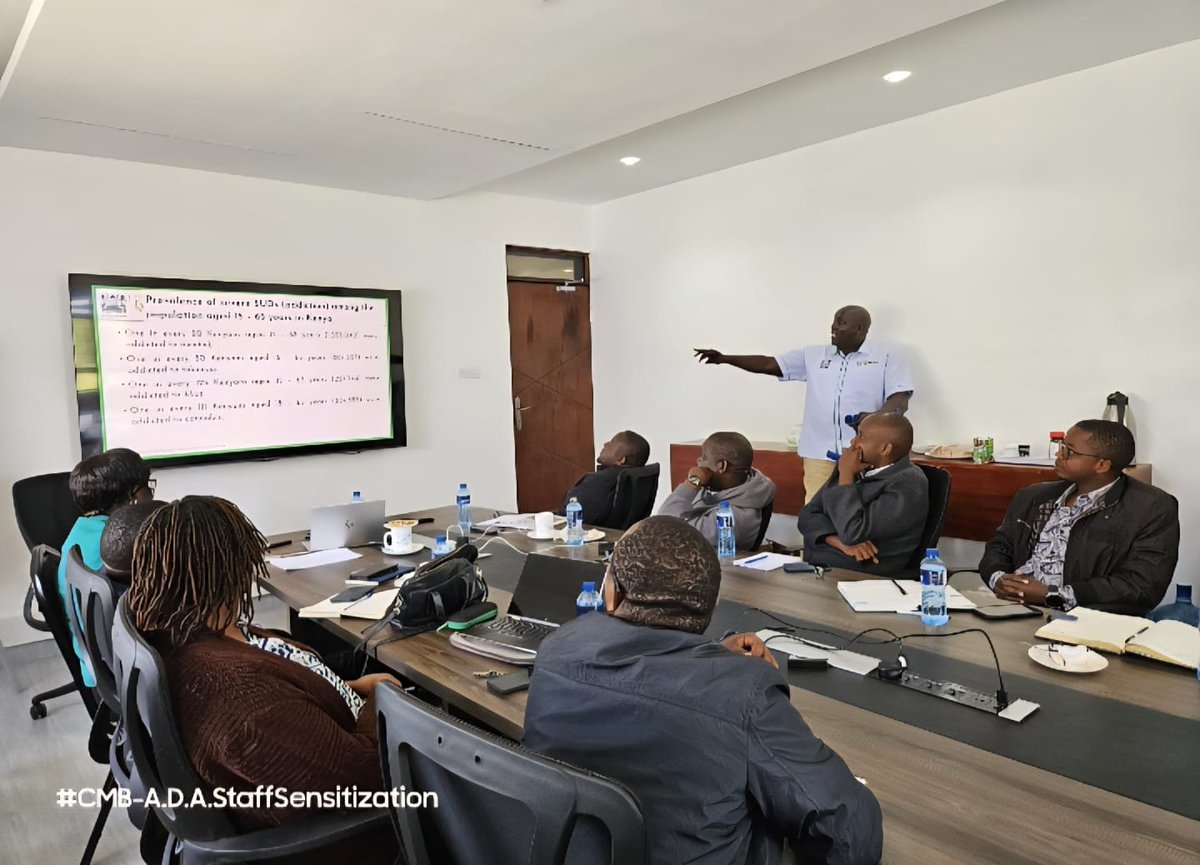 NACADAKenya's tweet image. 🛣️ SAFE ROADS, CLEAR MINDS 🛣️

Our Nakuru team took the workplace sensitization to KeNHA staff in Gilgil! 🚧👔

We tackled:
✅ Substance use &amp;amp; productivity
✅ Mental health
✅ Early identification
✅ Policy frameworks
✅ Referral pathways
✅ Peer support
Building a drug-free