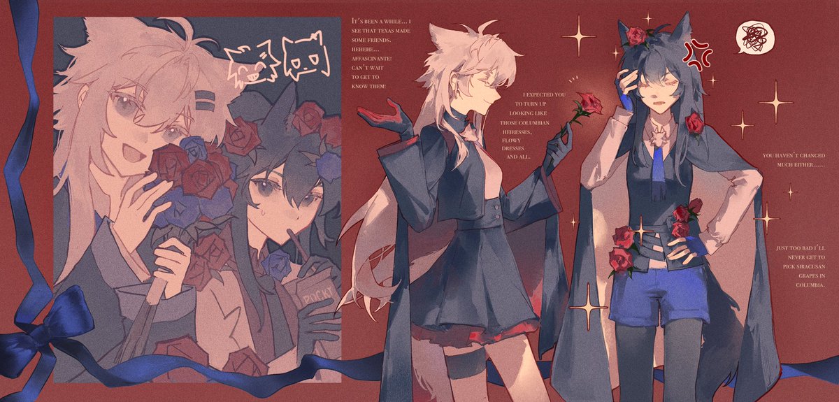 yh73423's tweet image. 🐺🌹🐺

#ArknightsFanArt #texlapp #procreateart #双狼组 #明日方舟