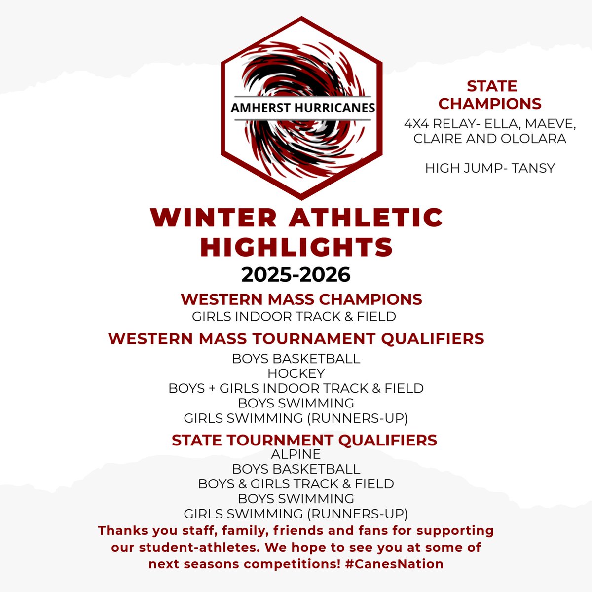 Amherst-Pelham Regional High School Athletics tweet media