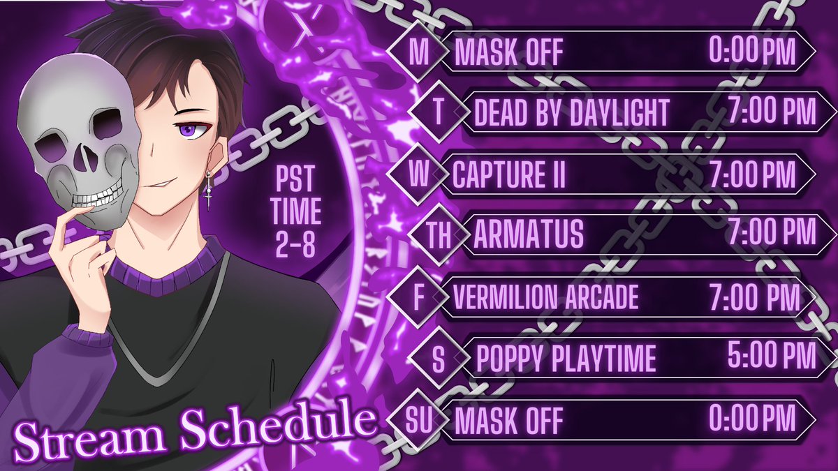 MaskskullFA Fallen Angel Vtuber tweet media