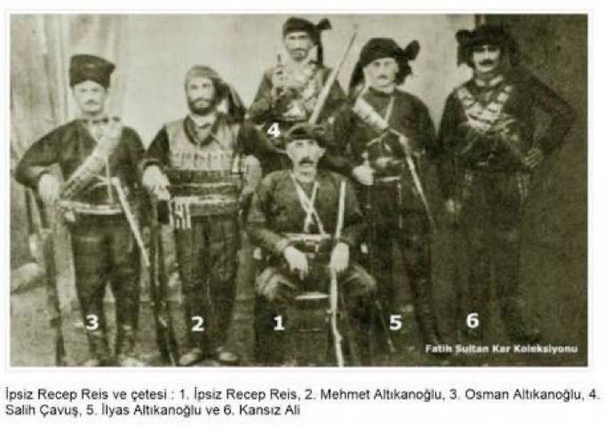 gulkaraosman's tweet photo. Rize'nin kurtuluşunda önemli katkıları olan İpsiz Recep ve silah arkadaşları. Mekanları cennet olsun inşallah. 108 Yıl 💔#RizeninKurtuluşu #Rize #2Mart https://t.co/fNd954t4EP